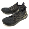 adidas ULTRABOOST 20 CORE BLACK/CORE BLACK/GOLD METRIC EG0754画像
