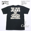 STUDIO D'ARTISAN USAコットン プリントTシャツ "BROTHERS" 9996A画像