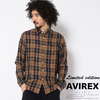 AVIREX COTTON LINEN CHECK SHIRT 6105124画像