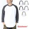 Goodwear 配色 7分丈 ラグラン ベースボール TEE 2W7-0506画像