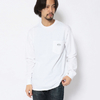 MANASTASH LOGO PATCH POCKET LS TEE 7103069画像