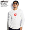 DOUBLE STEAL SMALL SQUARE L/S TEE -WHITE- 996-15048画像