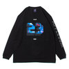 APPLEBUM Tokyo 23(Neon) L/S Tee BLACK画像