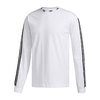 adidas TREFOIL RIB LS TEE WHITE/BLACK FM1507画像