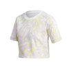 adidas CROP TOP MULTI COLOR/WHITE/PURPLE TINT/YELLOW TINT GL1974画像