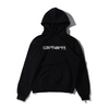 Carhartt HOODED CARHARTT SWEATSHIRT BLACK I027093-8990画像