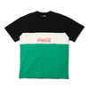 ATMOS LAB &times; COCA-COLA PANEL BORDER TEE BLACK AL20S-PT02-BLK画像