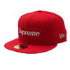 Supreme 20SS $1M Metallic Box Logo New Era Cap RED画像