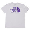 THE NORTH FACE PURPLE LABEL COOLMAX Logo Tee WHITE NT3939N画像