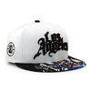 NEW ERA LOS ANGELES CLIPPERS MISTER CARTOON CITY EDITION SPLATTER SNAPBACK CAP WHITE-BLACK MC12306049画像