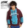 LEFLAH WIDE SILHOUETTE TIE DYE PARKA -BLUE- LEFPK11-2001SSB画像