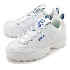 FILA Disruptor II Duo White/Amparo Blue/Patina Green F0492画像