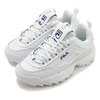 FILA Disruptor II Premium W White/Amparo Blue/Magenta F0499画像