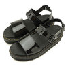 Dr.Martens VOSS SANDAL Black Patent Lamper 25773001画像