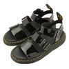 Dr.Martens GRYPHON STRAP SANDAL Black Patent Lamper 25515001画像