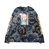 Billionaire Boys Club CONFETTI L/S T-SHIRT INDIGO 401-1312画像