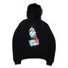 Billionaire Boys Club CONE MAN SIDE POCKET HOODIE BLACK 201K004画像