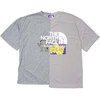 THE NORTH FACE PURPLE LABEL Crazy H/S Logo Tee ZH(MIX GRAYxGRAY) NT3009N画像