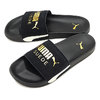 PUMA LEADCAT 20 SUEDE CLASSIC BLACK/TEAM GOLD/MARSHMALLOW 372277-01画像