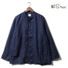 orslow KUNG FU JACKET INDIGO LINEN 03-6013-01画像
