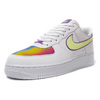 NIKE (WMNS) AIR FORCE 1 EAS "EASTER" WHITE/BARELY VOLT/HYPER BLUE/PURPLE/WASHED CORAL CW0367-10画像