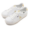 le coq sportif TELUNA BOUND COURT WHITE/GOLD QL1PJC21WG画像