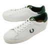 FRED PERRY SPENCER LEATHER WHITE/IVY B8250-100画像