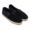 TOMS ALPARGATA ROPE Black Suede Embossed T/Rope 10014986画像