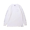 DC SHOES GARDNER SKETCH LS Snow White ADYZT04681-WBB0画像