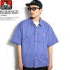 BEN DAVIS BIG SILHOUETTE S/S WORK SHIRT -STRIPE- G-0580036画像