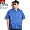 BEN DAVIS BIG SILHOUETTE S/S WORK SHIRT -SAXE- G-0580036画像