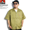 BEN DAVIS BIG SILHOUETTE S/S WORK SHIRT -BEIGE- G-0580036画像