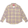 Supreme 20SS Printed Plaid Shirt画像