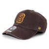 '47 Brand BOSTON BRUINS CLEAN UP STRAPBACK CAP BROWN HVIN-RGW01GWS-BW33画像