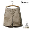 Workers Officer Shorts, Chino,画像