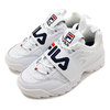 FILA Disruptor II Applique W White/Fila Navy/Fila Red F0498画像