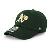 '47 Brand OAKLAND ATHLETICS CLEAN UP STRAPBACK CAP GREEN B-RGW18GWS-RA画像