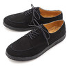 MANEBU SYAVO SUEDE BLACK MNB-035S画像