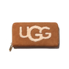 UGG W HONEY ZIP ARND WALLET SHEEP CHESTNUT 1093571-CHE画像