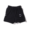NIKE AS M NSW SWOOSH SHORT FT BLACK/WHITE CJ4883-010画像