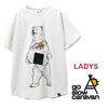 go slow caravan ブロス鹿の子 おにぎりクマ プリントラグラン SS TEEW 331901画像