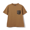Schott HAIRY LEATHER POCKET Tee ONE STAR 3103113画像