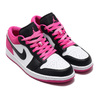 JORDAN BRAND AIR JORDAN 1 LOW SE BLACK/BLACK-ACTIVE FUCHSIA-WHITE CK3022-005画像