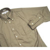 INDIVIDUALIZED SHIRTS L/S STANDARD FIT B.D. TWILL SHIRTS khaki画像