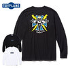 TOYPLANE L/S IRON CROSS TEE TP20-NTE11画像