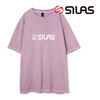 SILAS BIO SILAS LOGO PRINT TEE PURPLE 110201011031画像