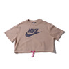 NIKE AS W NSW ICN CLSH TOP SS FT SHIMMER/FIRE PINK CJ2276-287画像