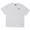 NEEDLES EMB. POCKET Tee WHITE画像