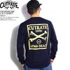 CUTRATE CROSSBONE L/S T-SHIRT -NAVY- CR-20SS016画像
