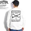 CUTRATE CROSSBONE L/S T-SHIRT -WHITE- CR-20SS016画像